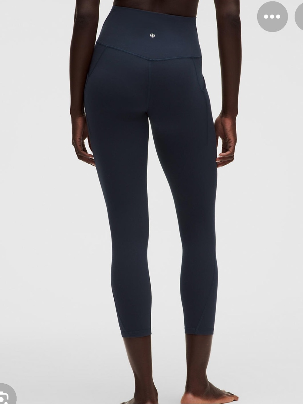 Lululemon Align High-Rise Pant Leggings 25" Navy Blue Size 8